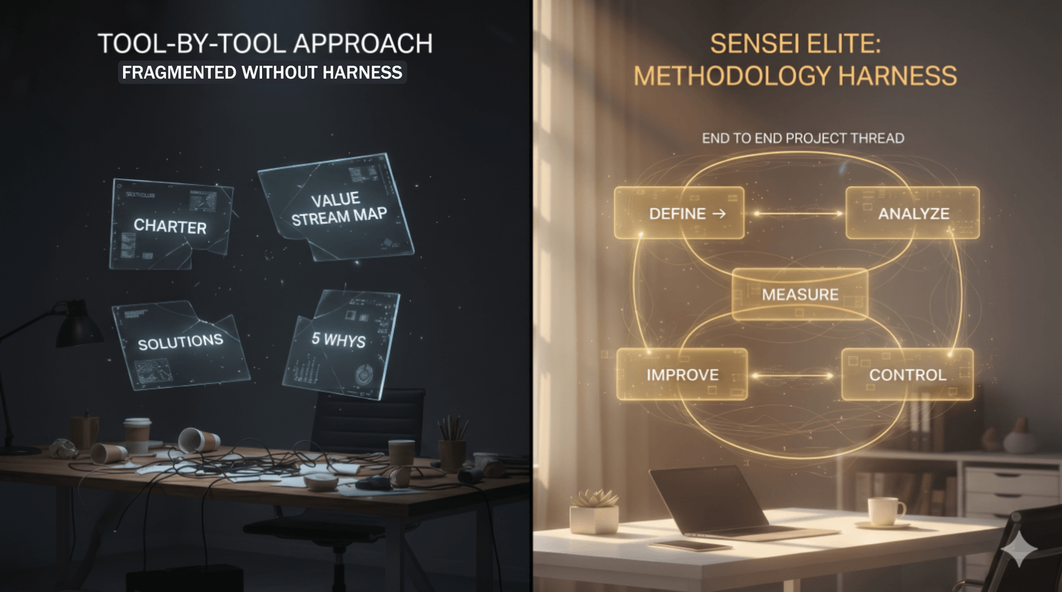 Why DMAIC Needs a Harness, Not a Chatbot